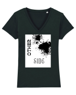 otherside Tricou mânecă scurtă guler V Damă Evoker