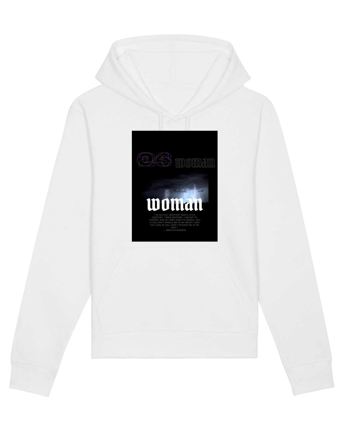 Hanorac Unisex Drummer White
