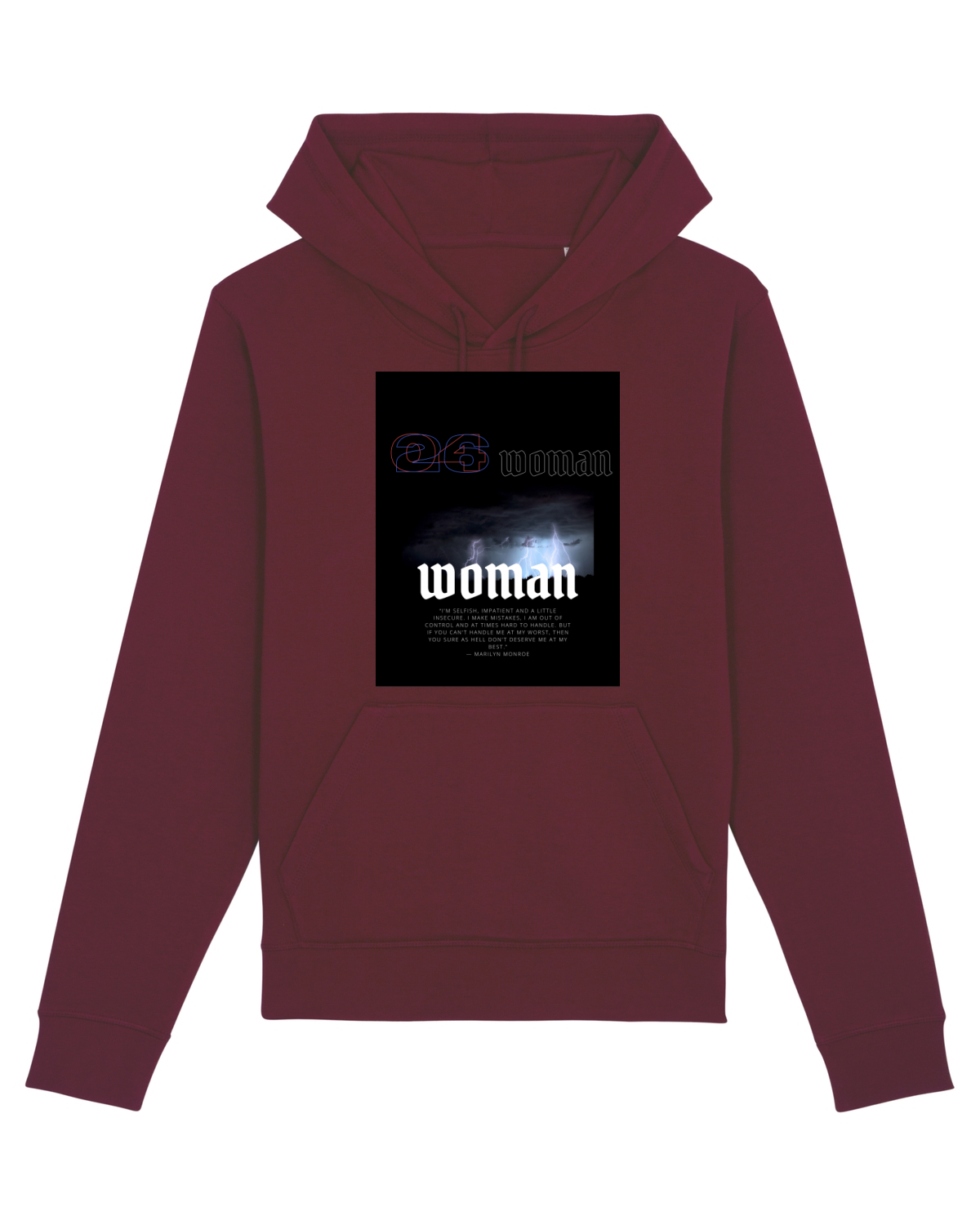 Hanorac Unisex Drummer Burgundy