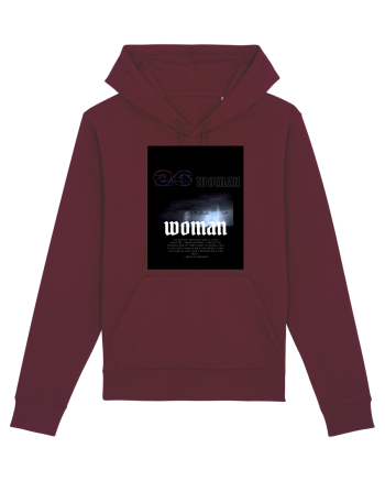 woman Burgundy