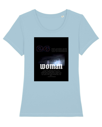 woman Sky Blue