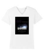 woman Tricou mânecă scurtă guler V Bărbat Presenter