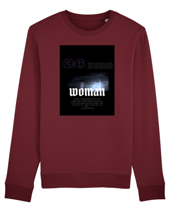 woman Burgundy