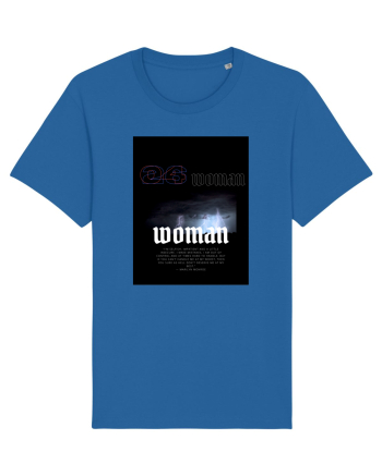 woman Royal Blue