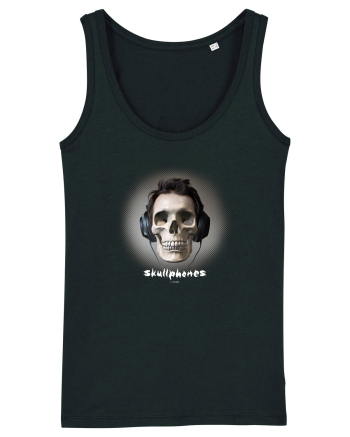 Craniu cu casti - skullphones 04 Black