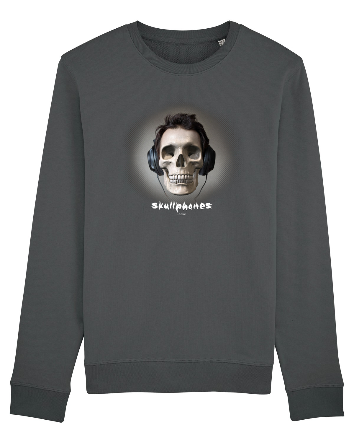 Bluză mânecă lungă Unisex Rise Anthracite