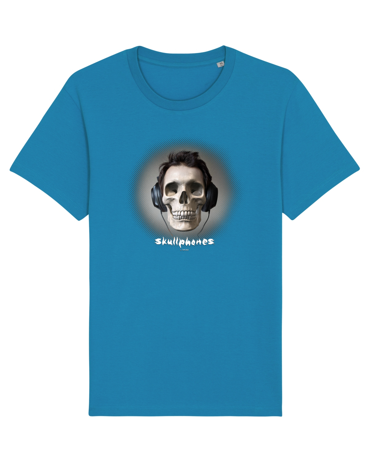 Tricou mânecă scurtă Unisex Rocker Azur