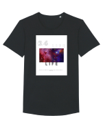 life2604 Tricou mânecă scurtă guler larg Bărbat Skater