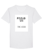 focus on the good Tricou mânecă scurtă guler larg Bărbat Skater