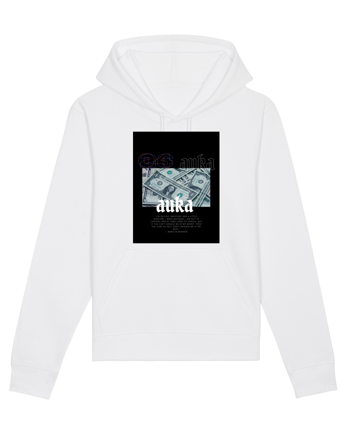 Hanorac Unisex Drummer White