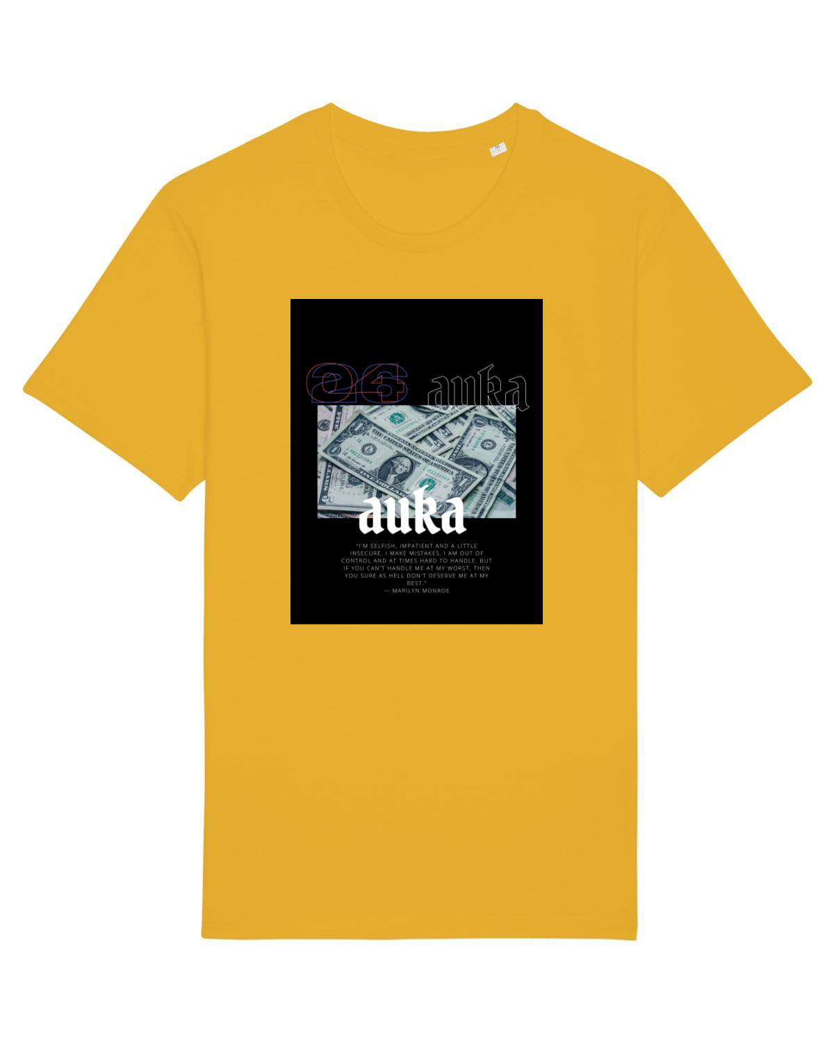 Tricou mânecă scurtă Unisex Rocker Spectra Yellow