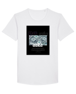auka Tricou mânecă scurtă guler larg Bărbat Skater
