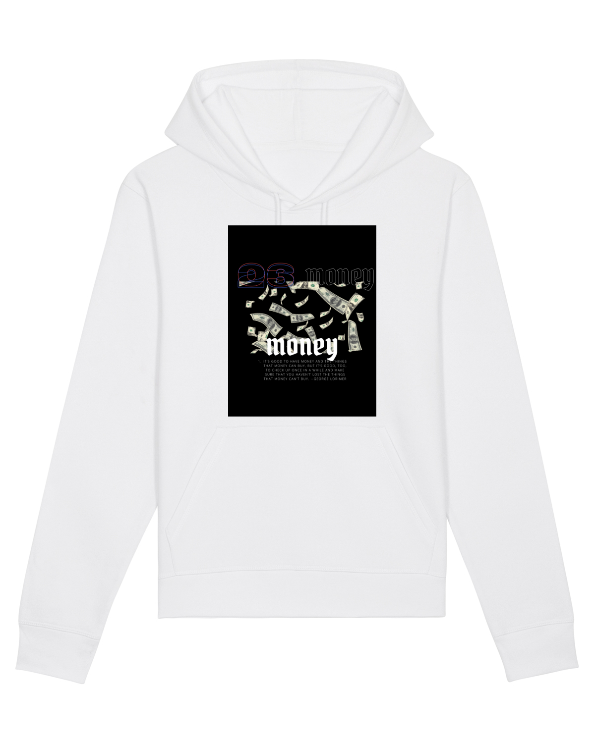 Hanorac Unisex Drummer White