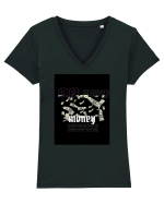 26money04 Tricou mânecă scurtă guler V Damă Evoker
