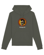 Craniu cu casti - skullphones 07 portocaliu Hanorac Unisex Drummer