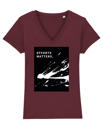 efforts matters... Burgundy