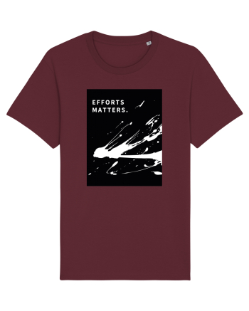 efforts matters... Burgundy
