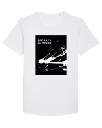 efforts matters... Tricou mânecă scurtă guler larg Bărbat Skater