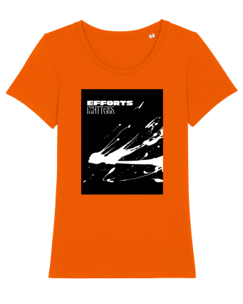efffort matters Bright Orange