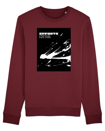 efffort matters Burgundy
