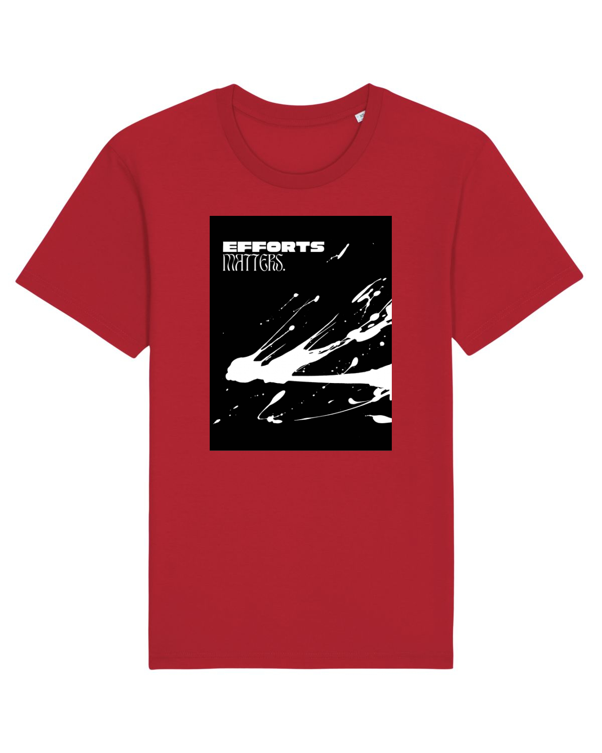 Tricou mânecă scurtă Unisex Rocker Red