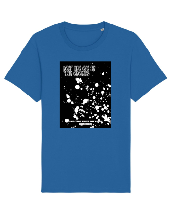 keep one eye on your enemies... Royal Blue