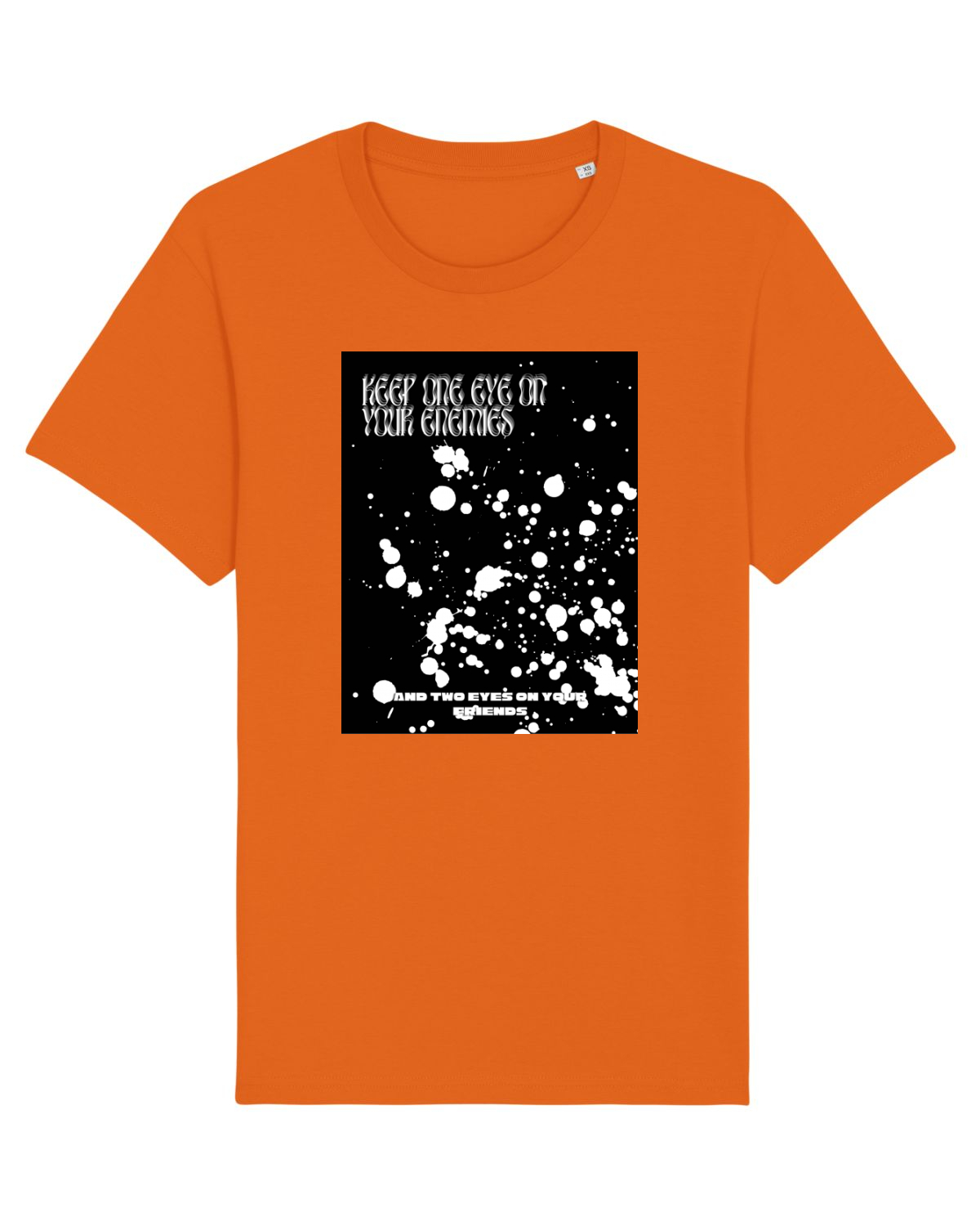 Tricou mânecă scurtă Unisex Rocker Bright Orange