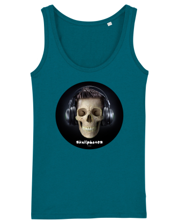 Craniu cu casti - skullphones 09 Ocean Depth