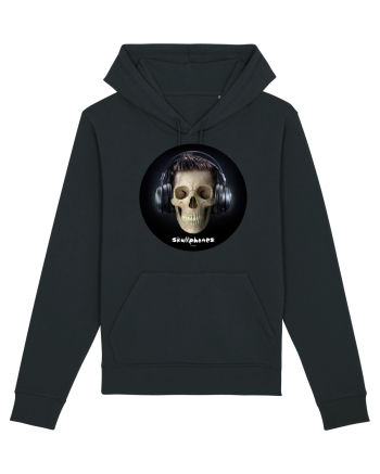 Craniu cu casti - skullphones 09 Black