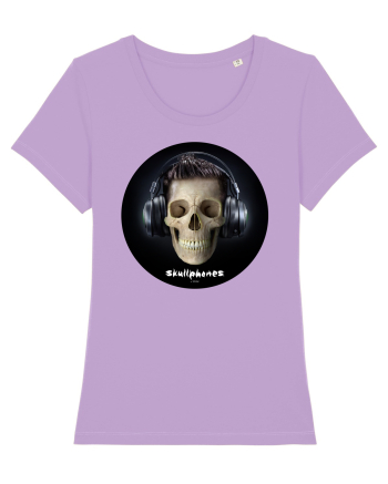 Craniu cu casti - skullphones 09 Lavender Dawn