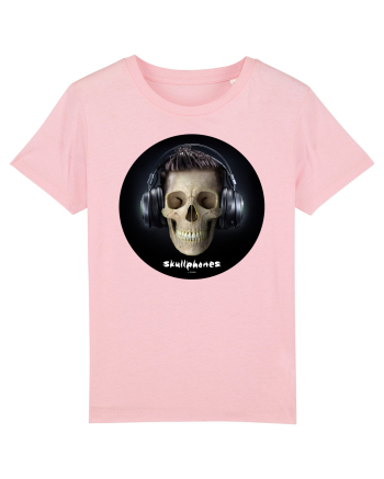 Craniu cu casti - skullphones 09 Cotton Pink