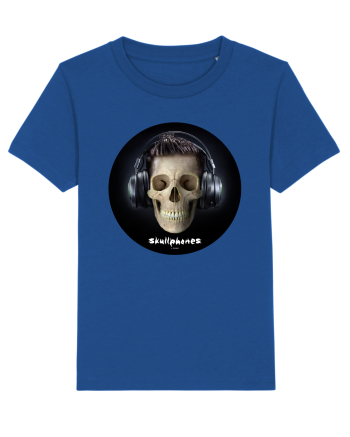 Craniu cu casti - skullphones 09 Majorelle Blue