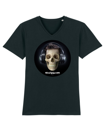 Craniu cu casti - skullphones 09 Black