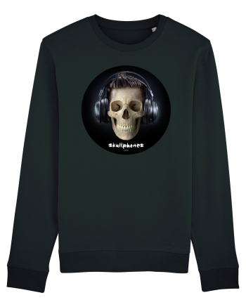 Craniu cu casti - skullphones 09 Black
