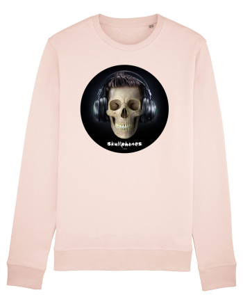 Craniu cu casti - skullphones 09 Candy Pink