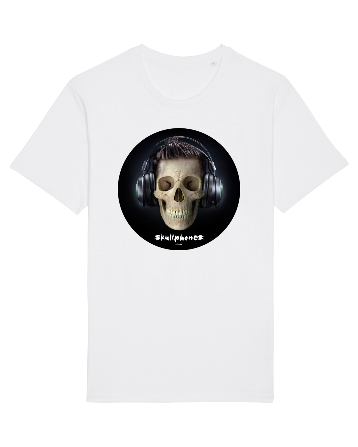Tricou mânecă scurtă Unisex Rocker White