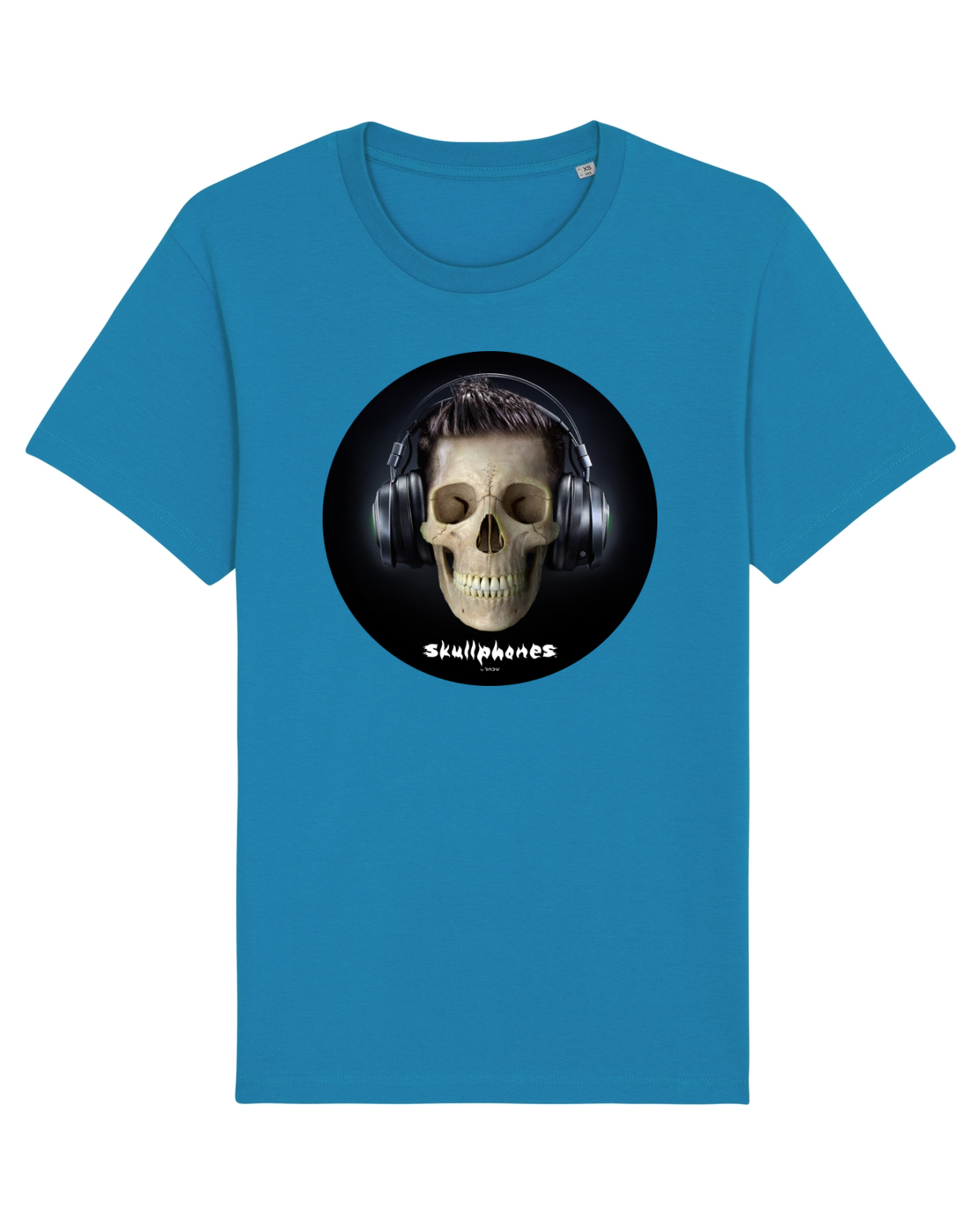 Tricou mânecă scurtă Unisex Rocker Azur
