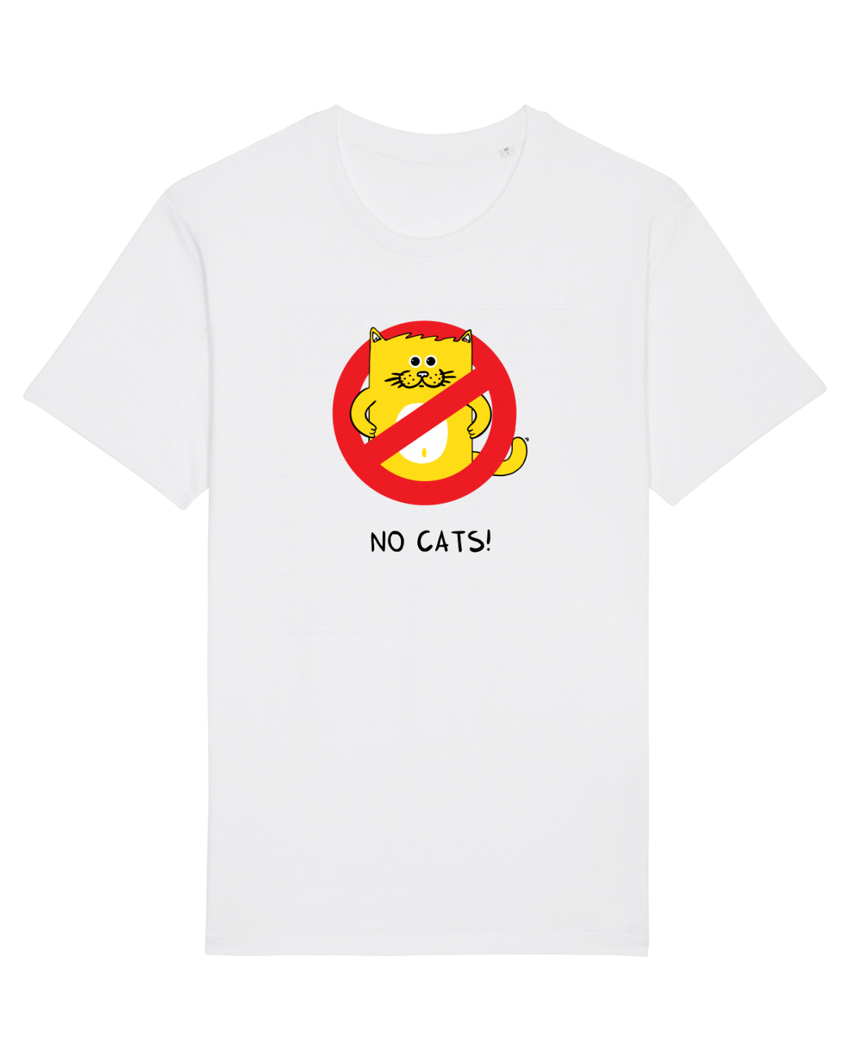 Tricou mânecă scurtă Unisex Rocker White