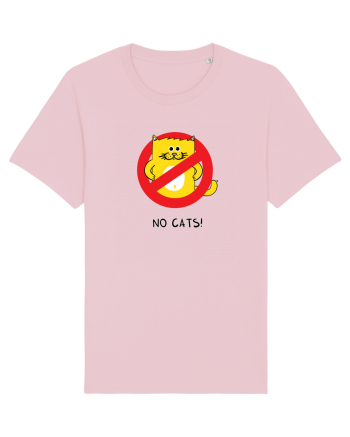 No Cats Cotton Pink