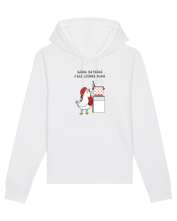 Găina bătrână face ciorba bună White