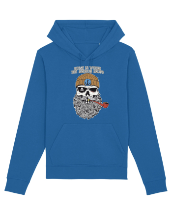 Home is where the anchor drops Royal Blue