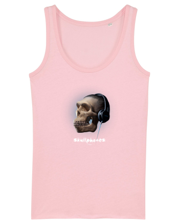 Craniu cu casti - skullphones 16 Cotton Pink