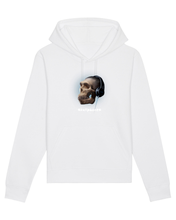 Craniu cu casti - skullphones 16 White
