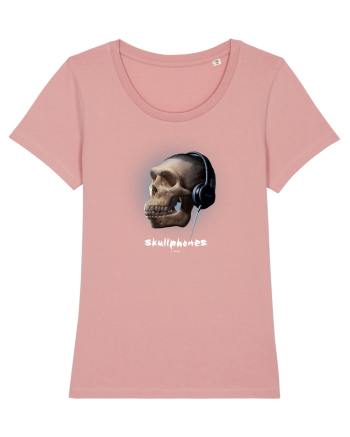 Craniu cu casti - skullphones 16 Canyon Pink