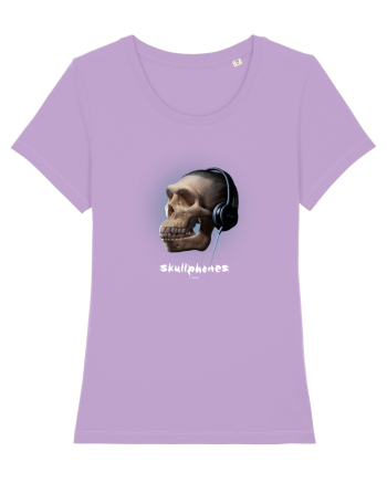 Craniu cu casti - skullphones 16 Lavender Dawn