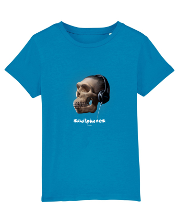 Craniu cu casti - skullphones 16 Azur