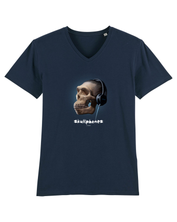 Craniu cu casti - skullphones 16 French Navy