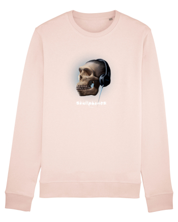 Craniu cu casti - skullphones 16 Candy Pink