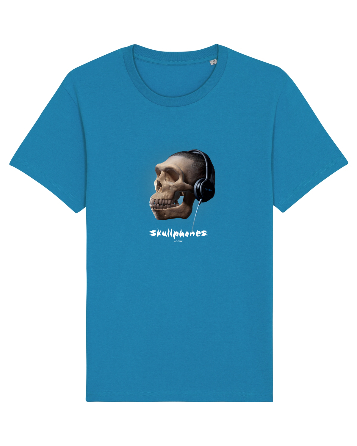Tricou mânecă scurtă Unisex Rocker Azur