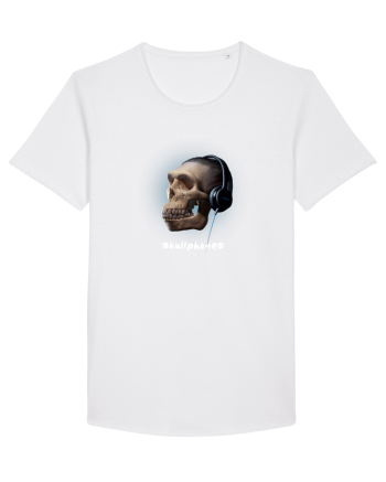 Craniu cu casti - skullphones 16 White